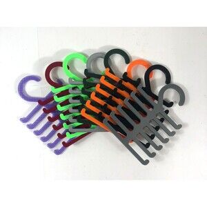 Multicolor PLA Tie Rack Holder Necktie & Belt Hanger Organizer Rack Space Saver